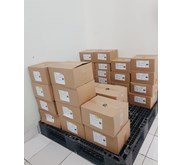 Plastik Limbah Berlogo Infeksius Bervariasi Ukuran dan Warna 