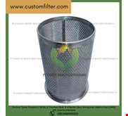 316 Stainless Steel Double Layer Perforated Woven Strainer Basket