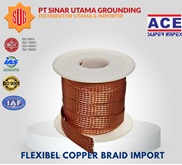 Flexibel Copper Braid Tembaga Natural 16MM (1.8 x 17mm) IMPORT