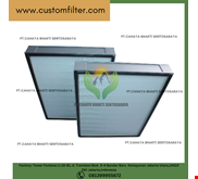 Custom 0.3 Micron H13 H14 Hepa Air Filter AHU