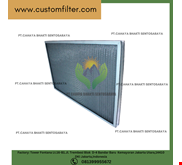 Galvanized Steel Aluminum Panel PP Metal Mesh Filters
