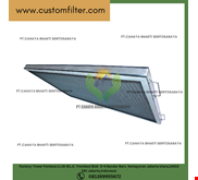 Anti-dust Panel Filter for Air Conditioning Systems