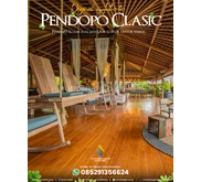 Rumah Pendopo Full kayu Jati cocok untuk veneu, Siap Bangun Ke Lokasi