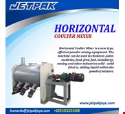 HORIZONTAL COULTER MIXER