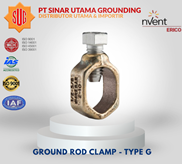 Grounding Rod Clamp Type G / Ground Rod Erico 3/4 10 - 50mm 
