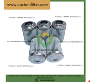  High Quality Hydraulic Oil Filter Spare Parts for Mini Excavator 