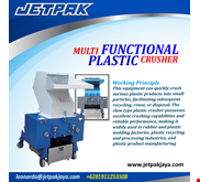 Multi Functional Plastic Crusher