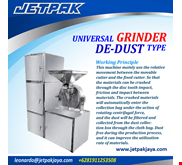 Universal Grinder DE-DUST Type