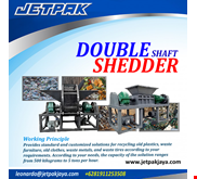 Double Shaft Shedder