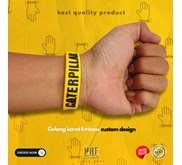 GELANG KARET KOMUNITAS CUSTOM DESIGN | MEDIA PROMOSI