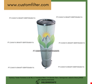 Customize Polyester Filtering Gas air Filter Cartridge Dust Collection