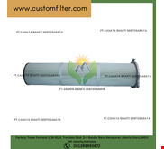 Polyester Cloth Three-ear Flange Dust Filter for Industrial Dust
