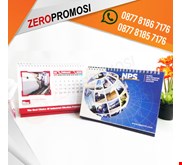 souvenir Kalender Meja Landscape Tahun Baru Custom 2024