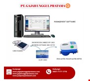 Prepaid Card Flow Meter SHM Size 1 1/2 Inch DN 40