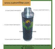 Air Compressor Spare Parts Glass Fiber Micro Oil Filter Element