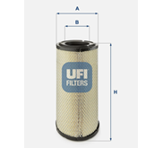 Ufi Air Filter Outer 27356C0