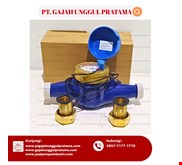 Multi Jet brass Flowmeter Pulse SHM 3/4 Inch DN 20