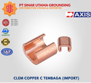 C-Clamp Tembaga 25-25mm - Klem Compression Connector Axis