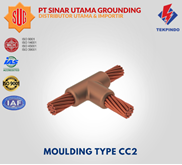 Moulding TEKPINWELD CC2 35mm /  Sambungan Kabel Exothermic Welding