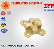 Air Terminal Base – Light Duty 25 x 3 Size 3/4”Super Impex