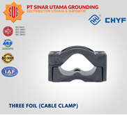 Clamp Cable Three Foil / Clamp Penjepit Kabel Tray 3 x 38 - 51mm 
