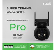 RABIT SMART IP CCTV WIFI CAMERA OUTDOOR WATERPROOF PTZ PRO KAMERA 2K 
