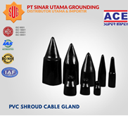 PVC Shroud Cable Gland Ace Super Impex M50 / 50 S-L Non Armour