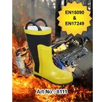 Firechainsaw boots | Harvik Art No. 8111