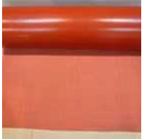 Silicone Fiberglass Fabric merah