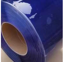 PVC Strip Curtain Blue Clear - Tirai Plastik 