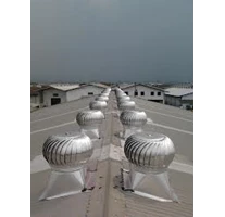 Roof Ventilator atau Exaust Fan Atap Turbin Ventilasi 