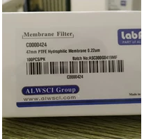Alwsci Hydrophilic PTFE  Membrane  47mm 0,22 um Labfil C0000424