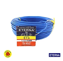 Kabel Eterna NYA 1 x 2.5 mm 100 Meter