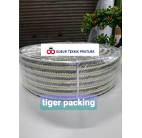 Gland Packing Tiger Graphite Kevlar Hitam Kuning