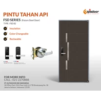 Pintu Tahan Api FSD Series 82 (Future Steel Door)
