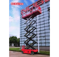 Scissor lift Noblift SC 16 m harga Manlift Powerlift murah berkualitas