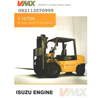 Forklift Diesel Isuzu Vmax 3 ton 3 meter murah