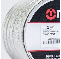 Gland Packing Teadit Style 2006 Expanded PTFE Yarn, FDA Approved (Lubr