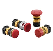 IDEC XN Series (30mm) Emergency Stop Switches