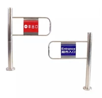 Swing Gate Barrier Import Manual SuperMarket Stainless Sepasang 85cm