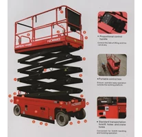 Promo scissorlift tangga elektrik murah berkualitas merk noblelift 