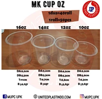 MK CUP OZ / GELAS PLASTIK MK 