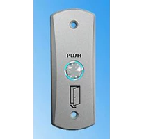 Push Button Stainless Steel dengan LED Blue untuk Access Control