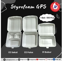 Styrofoam gps / gosyen / Foam bubur / Foam nasi