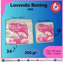 Distributor plastik kresek HD Bening Lavenda pink