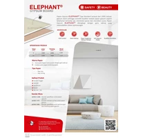 GYPSUM BOARD ELEPHANT MURAH READY STOK ORDER WA 082347008809