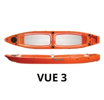 Perahu Kayak VUE 3 Double Bottom Transparent