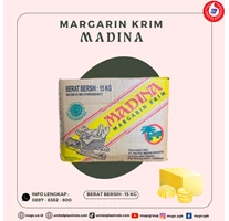 MARGARIN KRIM MADINA 15 KG - DISTRIBUTOR BAHAN KUE