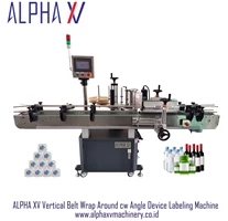 ALPHA XV Vertical Belt Wrap Around With Angle Device Labeling Machine