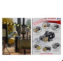 Pompa Super Hydrotest bertekanan 250 bar